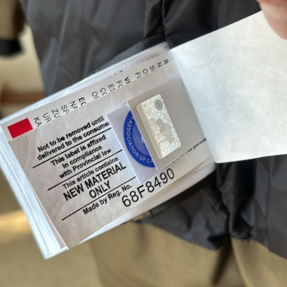 Canada Goose NWT Men’s Langford Heritage Parka Size M In Military Green w Fur - Picture 10 of 11